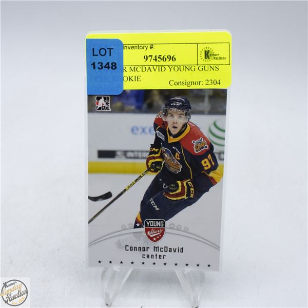CONNOR MCDAVID YOUNG STARS CHL ROOKIE