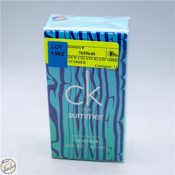 BRAND NEW CALVIN KLEIN 100ML CK ONE SUMMER