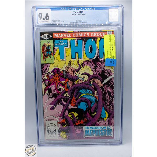 CGC 9.6 THOR #310 MEPHISTO APP