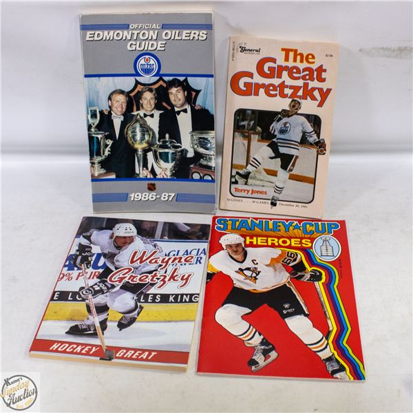 VINTAGE NHL GUIDES ETC. EDMONTON