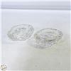 Image 1 : VINTAGE 2 CRYSTAL ASHTRAY'S