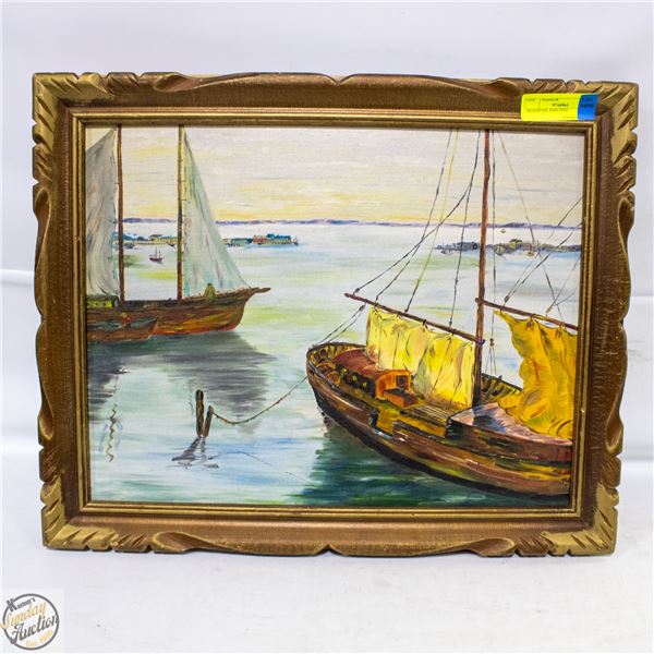 SIGNED OIL PAINTING