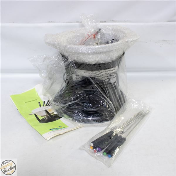 NEW FONDUE POT / STAND & MORE (NO BOX)
