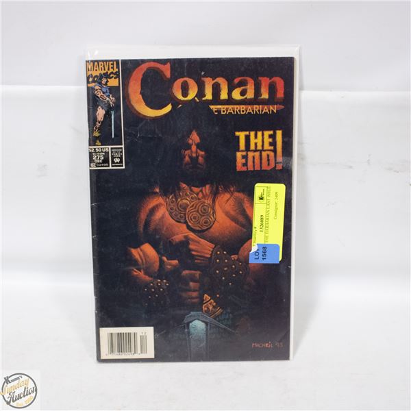 CONAN THE BARBARIAN LAST ISSUE #275