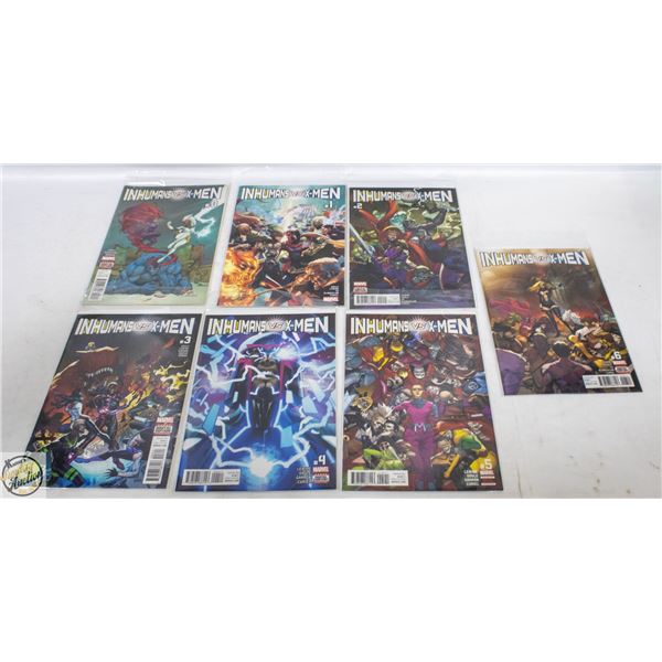 INHUMANS VS X-MEN #0 - #6