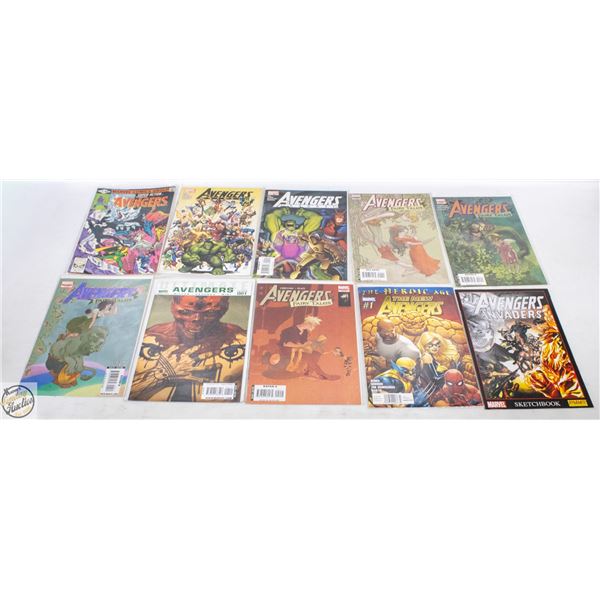 LOT OF MAINLY AVENGER COMICS