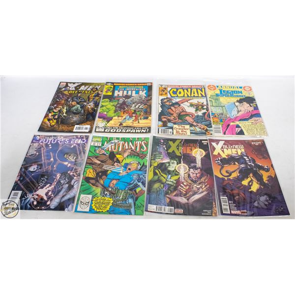 LARGE MIXED LOT OF MARVEL & DC COMICS