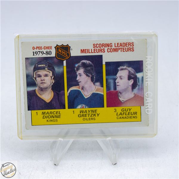 1980 #163 WAYNE GRETZKY ROOKIE CARD
