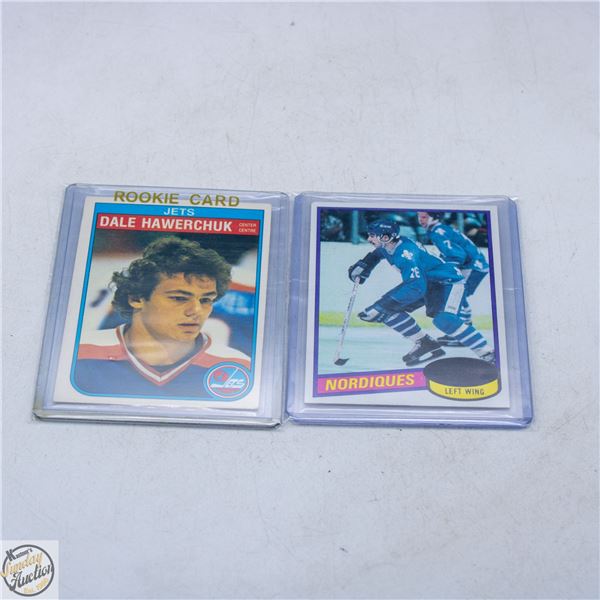 1982 OPC #380 DALE HAWERCHUK ROOKIE CARD