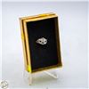 Image 1 : 14K WHITE GOLD 2 HEART RING WITH DIAMOND ACCENT