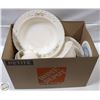 Image 1 : ESTATE DISHWARE INCLUDES WEDGEWOOD, ETCHED