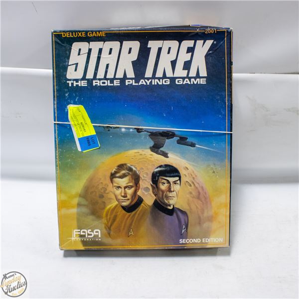 VINTAGE STAR TREK THE ROLE PLAYING GAME SECOND