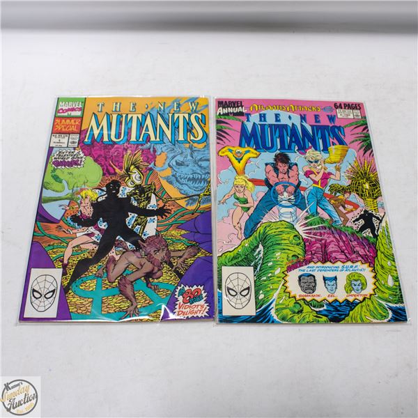 VINTAGE MARVEL THE NEW MUTANTS #1&5 ANNUAL