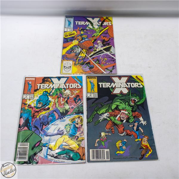 VINTAGE MARVEL X-TERMINATORS #2/3/4