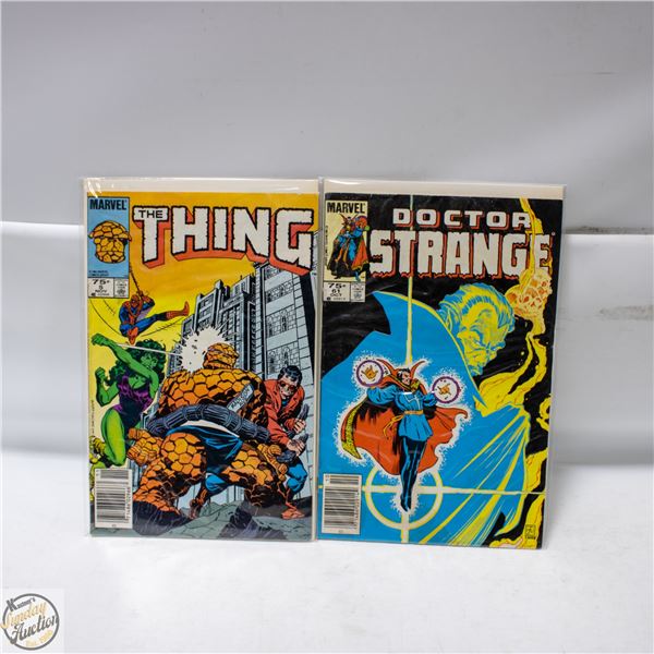VINTAGE THE THING #5 & DR STRANGE #61