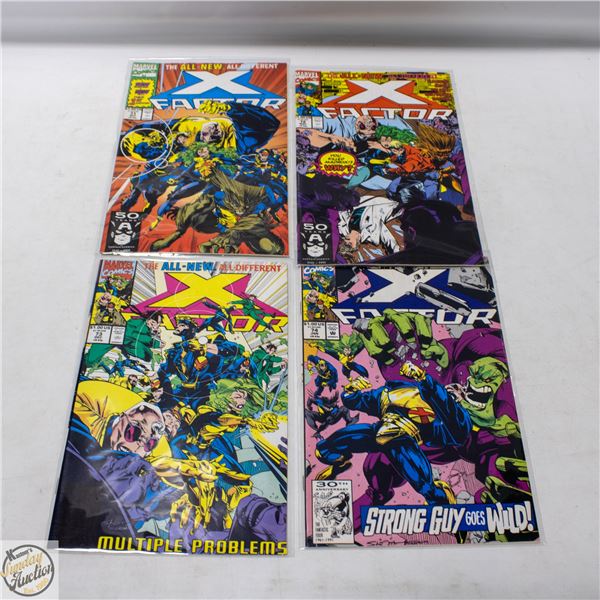 VINTAGE MARVEL X-FACTOR COMICS #71/72/73/74