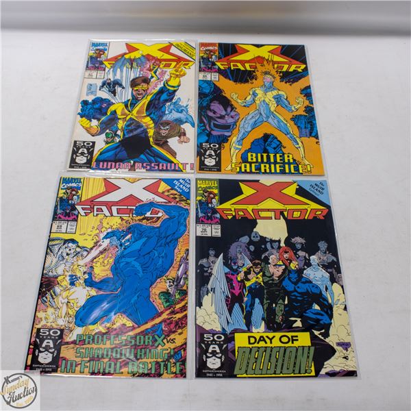 VINTAGE MARVEL X-FACTOR COMICS #67/68/69/70