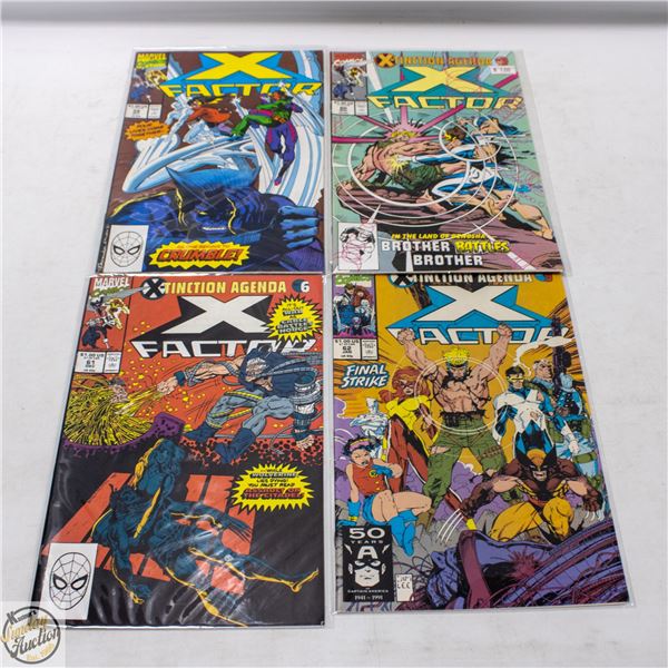 VINTAGE MARVEL X-FACTOR COMICS #59/60/61/62
