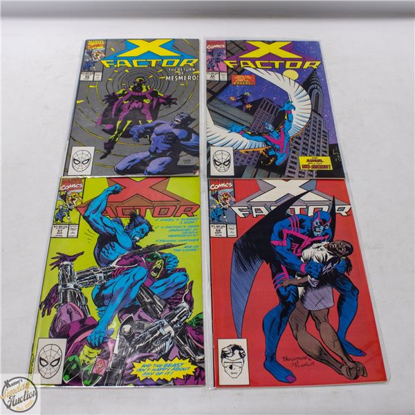 VINTAGE MARVEL X-FACTOR COMICS #55/6/57/58