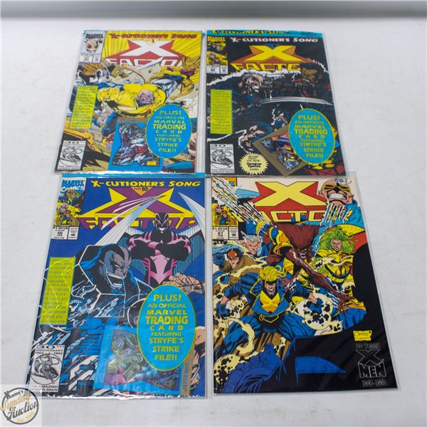 VINTAGE MARVEL X-FACTOR COMICS #84/85/86/87