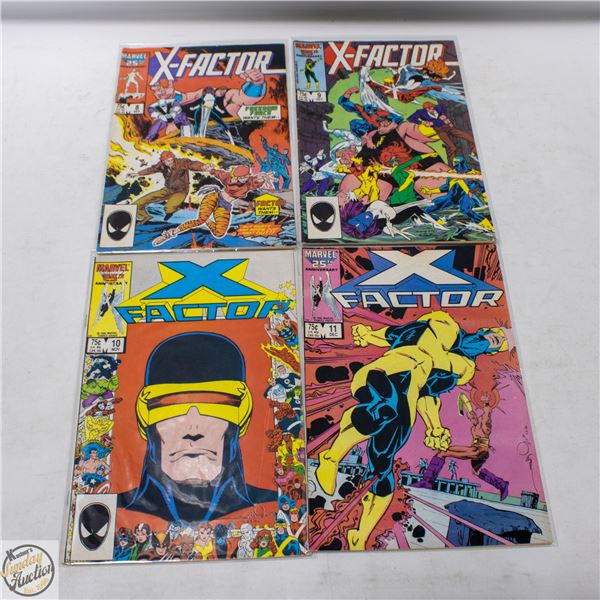 VINTAGE MARVEL X-FACTOR COMICS #8/9/10/11