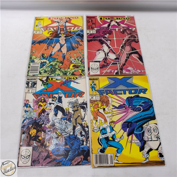 VINTAGE MARVEL X-FACTOR COMICS #37/38/39/40