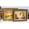 Image 1 : VINTAGE FRAMED OIL PAINTING OF A TRADITIONAL