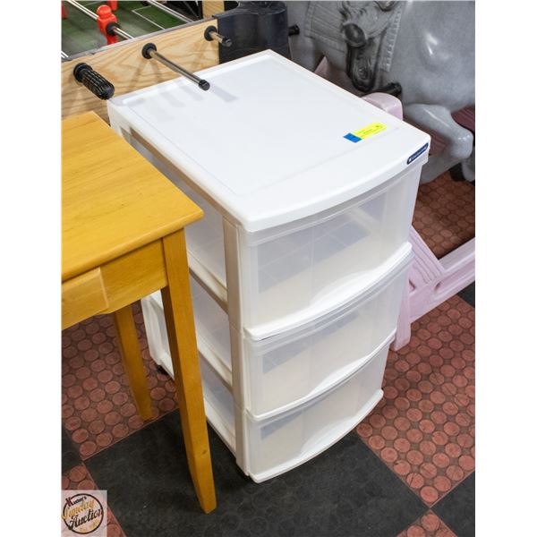 3 DRAWER CRAFT STORAGE CART 27" TALL