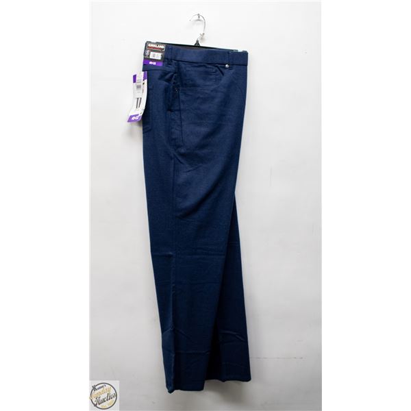 NEW KIRKLAND MENS 40 X 32 BRUSHED 5-POCKET PANTS