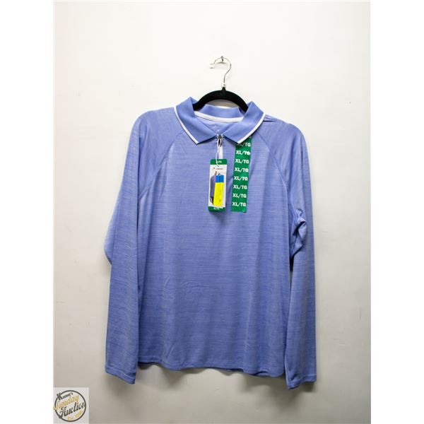NEW HEAD WOMENS X-LARGE 1/4 ZIP LONG SLEEVE ACTIVE