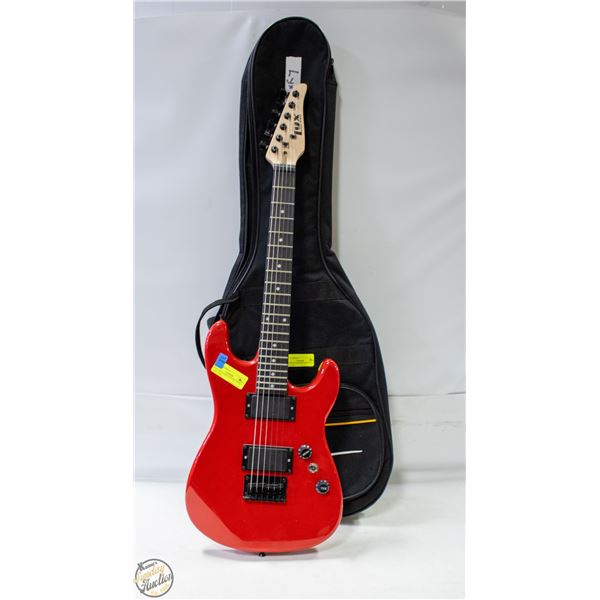 LYN PRO 3/4 RED ELECTRIC WITH SOFT CASE