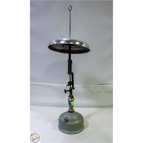 ANTIQUE COLEMAN CHROME LAMP QUICK LIGHT