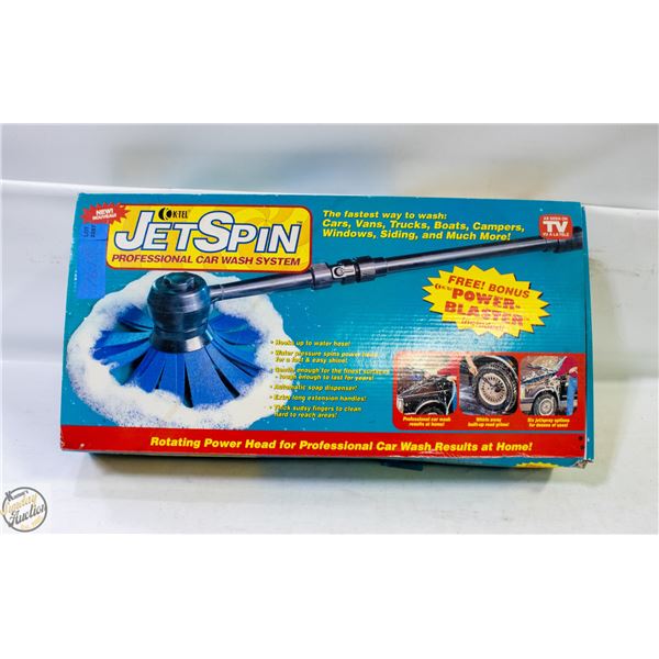 JET SPIN CAR WASH SYSTEM