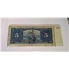 Image 2 : 1937 $5 CANADIAN NOTE