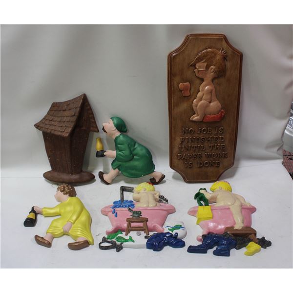 LOT OF VINTAGE CERAMIC FIGURINES
