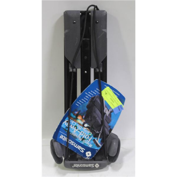 SAMSONITE MICRO MOVERS FOLD AWAY CARRY ON CART