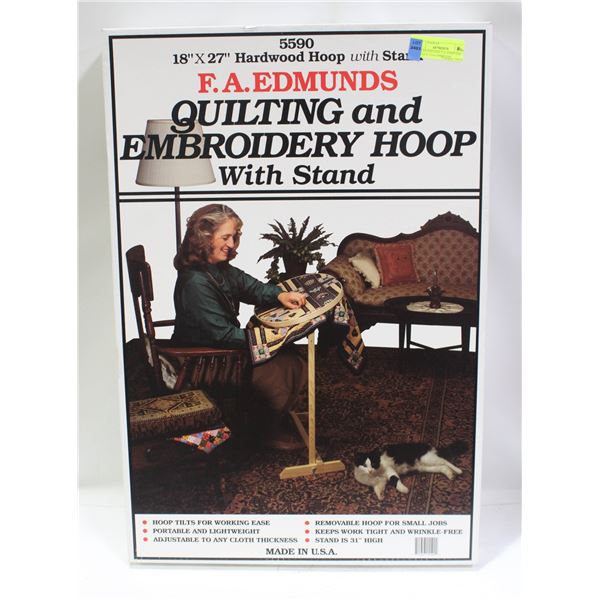 SEALED VINTAGE F.A. EDMUNDS 5590 QUILTING EMBRODIE