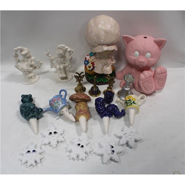 LOT OF VARIOUS ESTATE DÉCOR