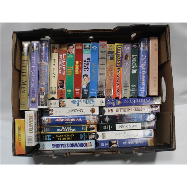 LOT OF VARIOUS VHS MOVIES