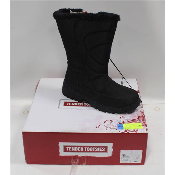 NEW TENDER TOOTSIE WINTER BOOTS SIZE 6W