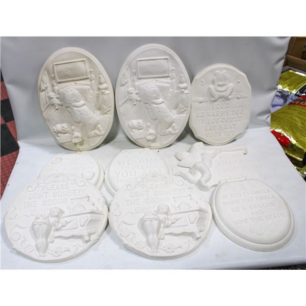 LOT OF UNFINISHED CERAMICS