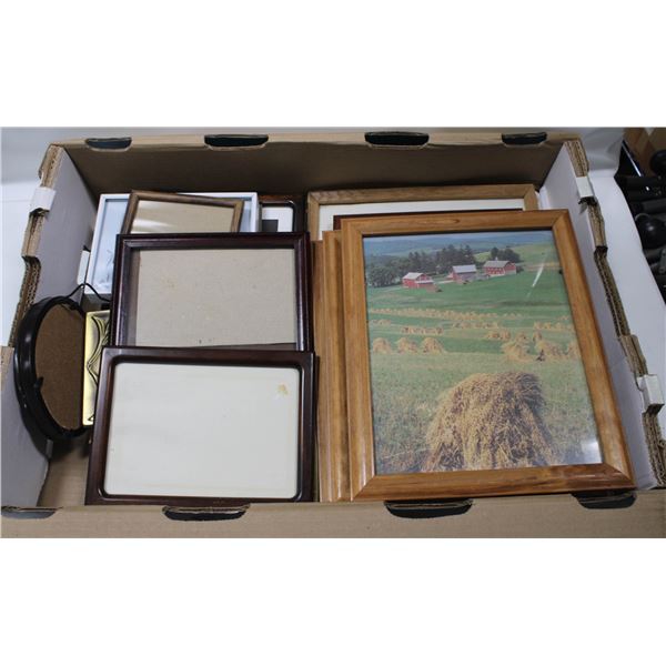 LOT OF VARIOUS FRAMES