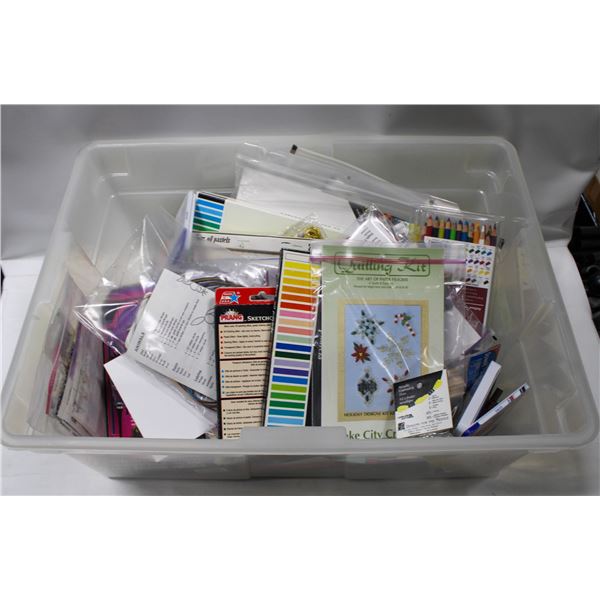 LOT OF VARIOUS CRAFT SUPPLIES