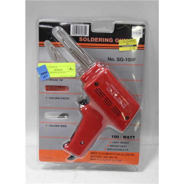 RED SOLDERING GUN KIT