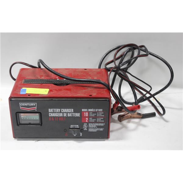 CENTURY 10/2 AMP 6/12 VOLT MANUAL AUTOMOTIVE