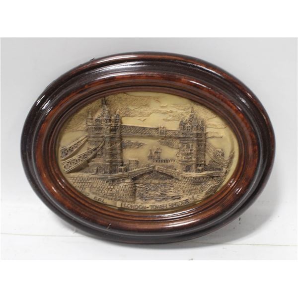VINTAGE EPL 3D PLAQUE OF THE LONDON TOWER