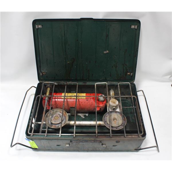 VINTAGE COLEMAN 2 BURNER STOVE