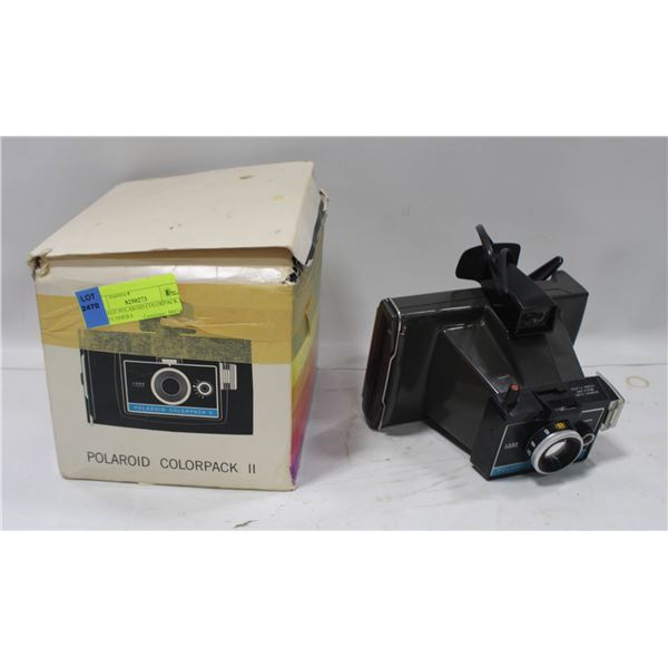 VINTAGE POLAROID COLORPACK II LAND CAMERA
