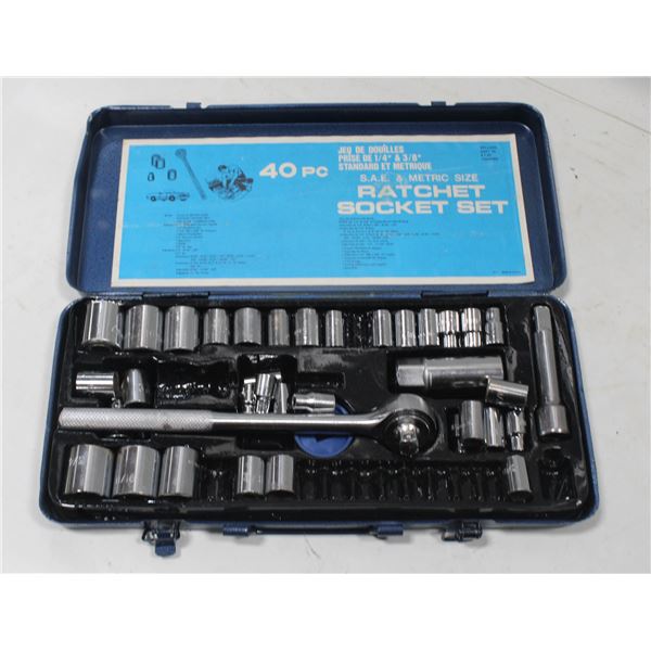 VINTAGE RATCHET SOCKET SET INCOMPLETE