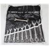 Image 1 : 9 PC COMBINATION WRENCH SET IN FOLDING CASE